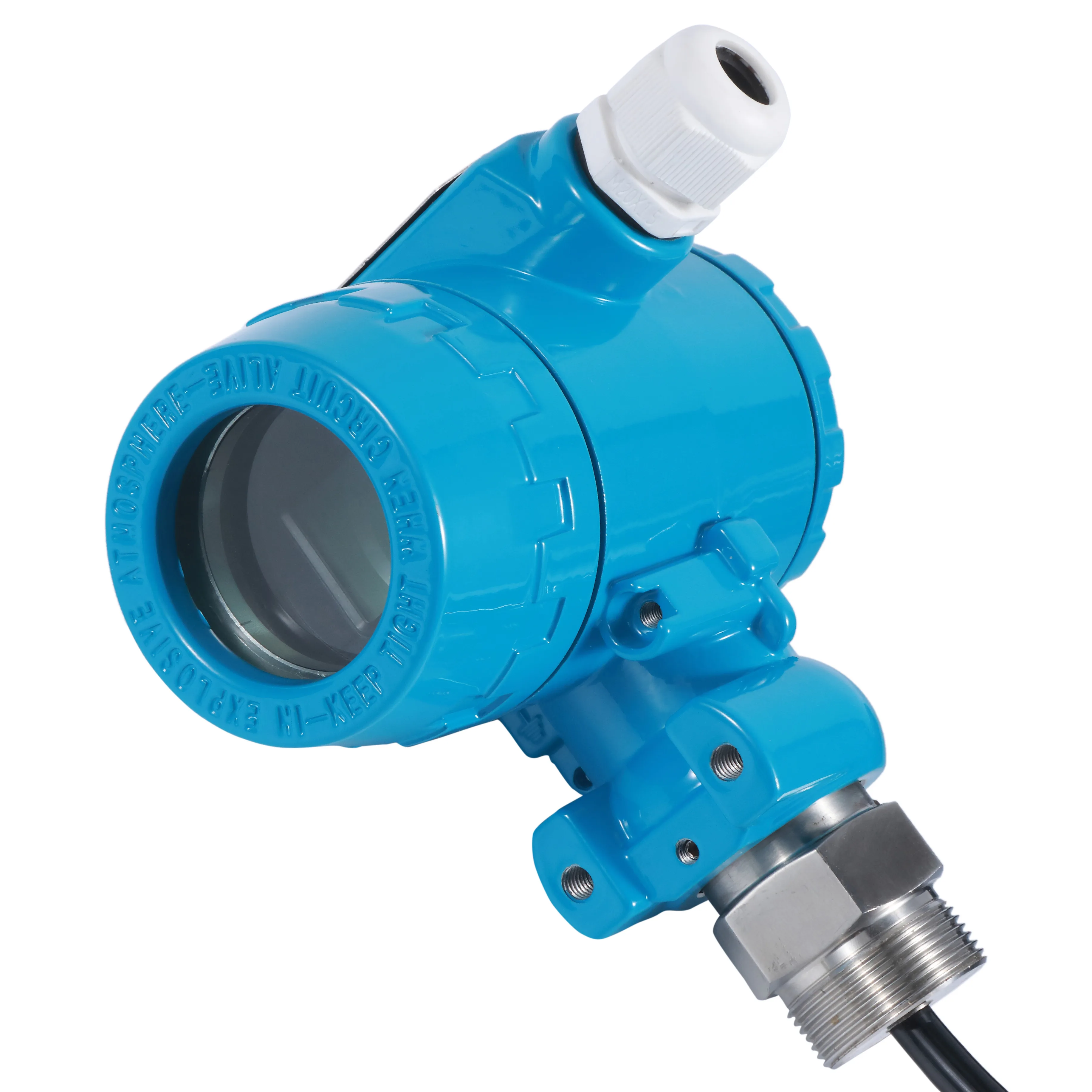 4~20mA 5m Level switch Input liquid level transmitter Pressure sensor Intelligent digital display Water tank level controller