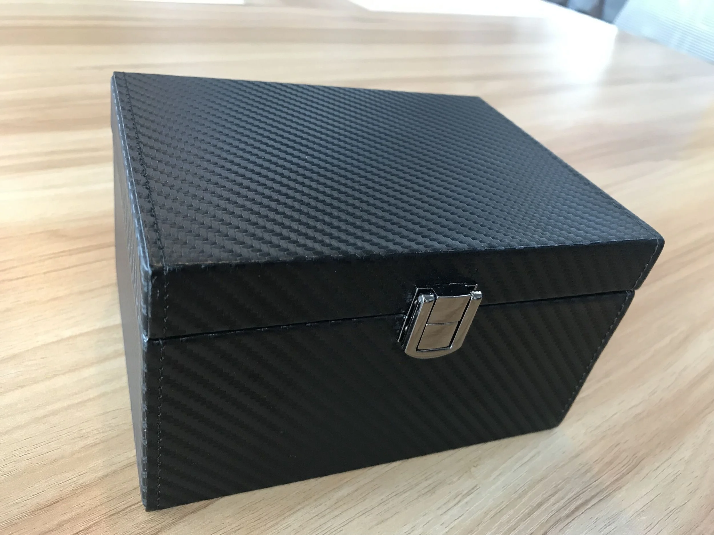 Заводская цена 100% Анти-шпион Блокировка сигнала Pu кожа черный Rfid автомобильный ключ Фарадея коробка