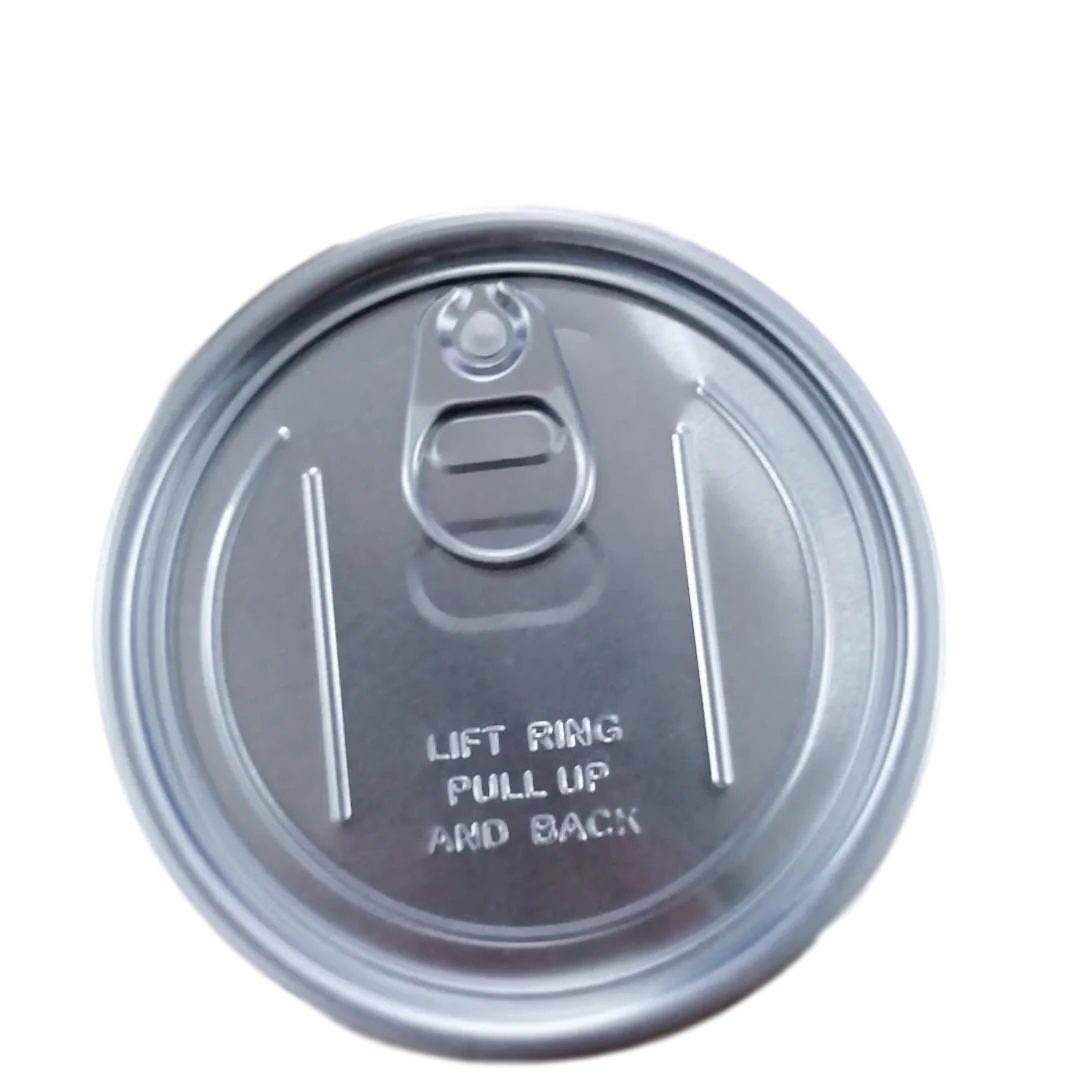 High Quality Tinplate  307#Easy Open End Can Cap For Food Packing