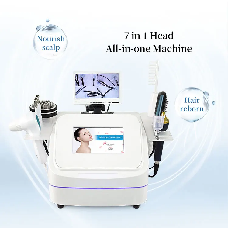 2024  High Frequency Oxygen Scalp  Hair Loss Treatment Hair Regrowth Device For  Hair Salon With Lower Price In Stock