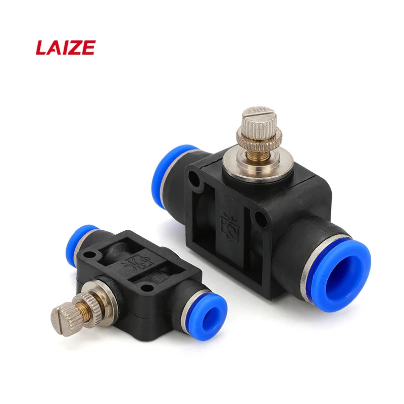 SA 4-12 мм пневматический клапан контроля скорости потока воздуха быстрый разъем Laize пневматические детали от производителя
