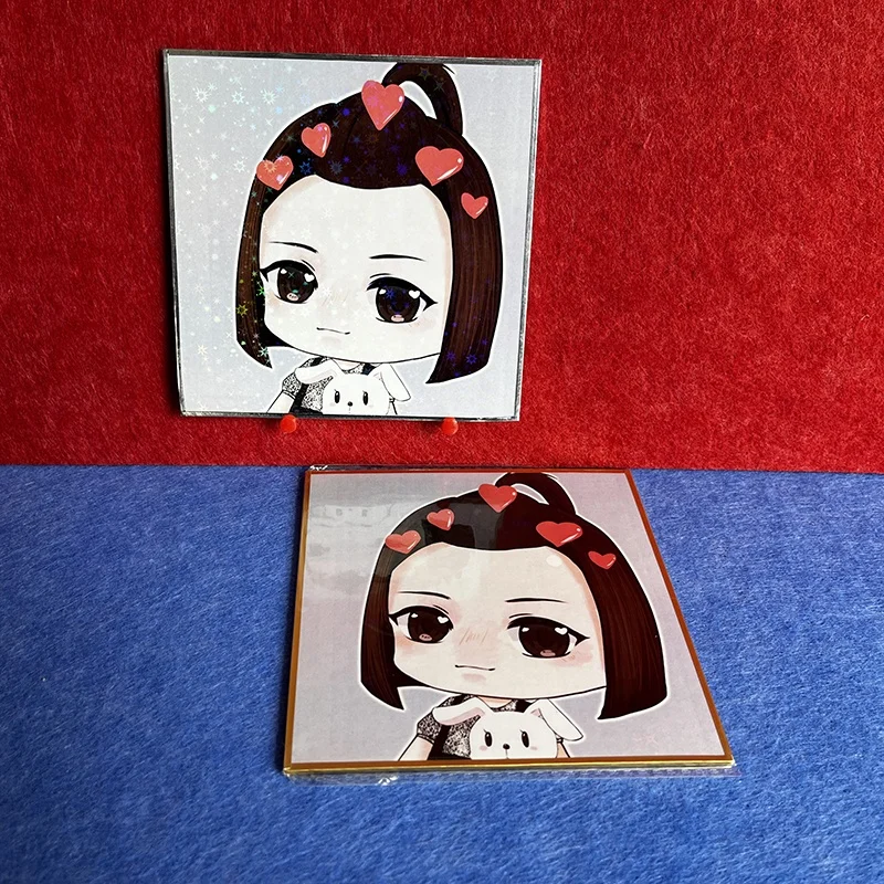 accept 1pcs custom Shikishi Paper Board anime display signature Board