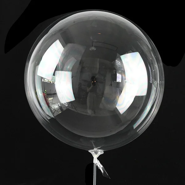 10 18 20 24 36inch Transparent Bobo Ballons Print Clear Globes Helium Balloon Wedding Birthday Party Decoration Adult Kids Favor (1600276938300)