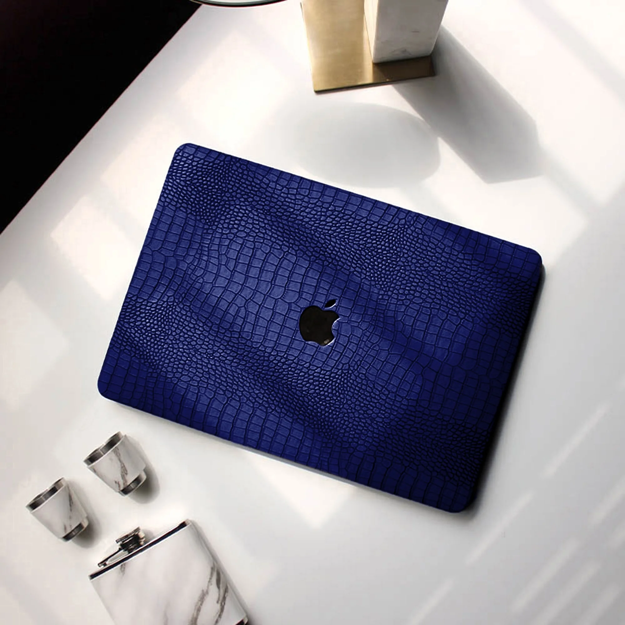 Чехол с крокодиловым узором для Macbook новинка 2021 Pro 14 A2442 Air 13 A2179 A2237 A2289 A2338 2020 Bar