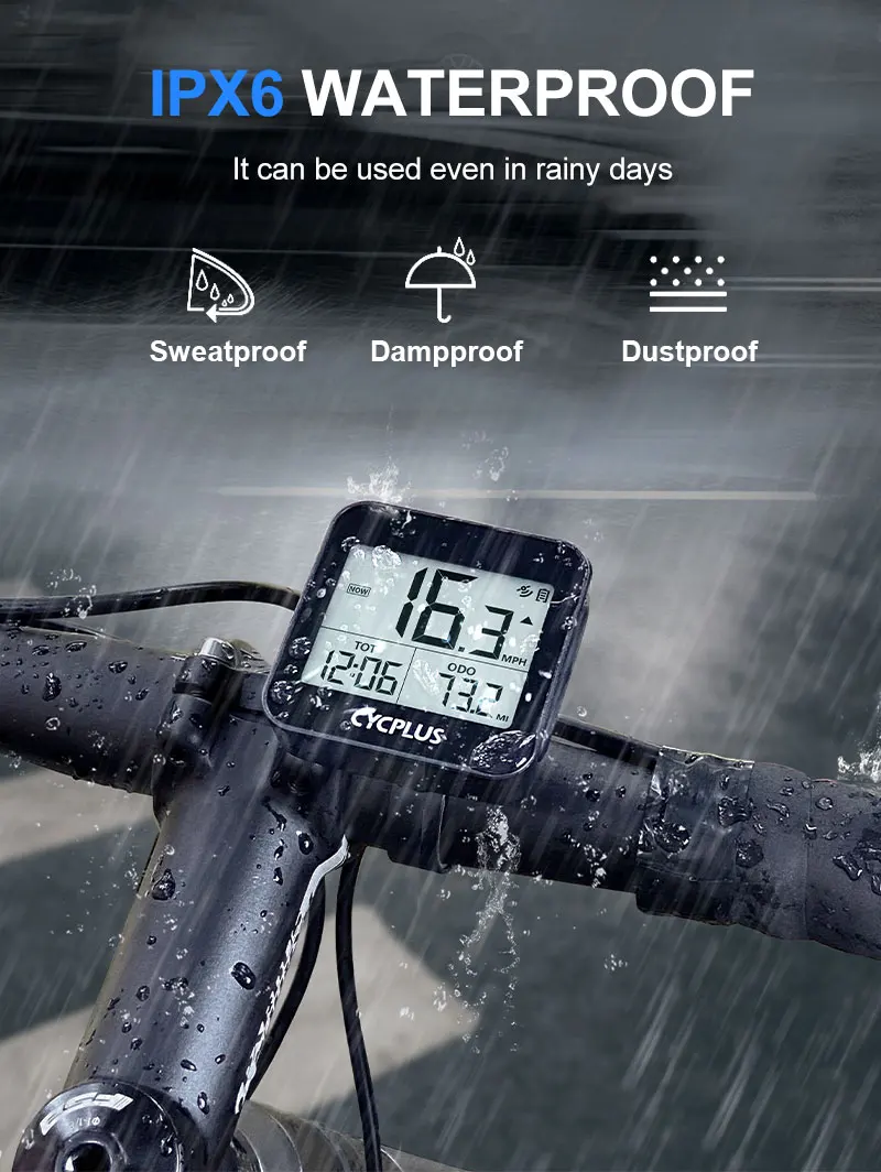 Беспроводной Велосипедный компьютер CYCPLUS G1 с GPS велосипедный спидометр одометр секундомер водонепроницаемые велосипедные