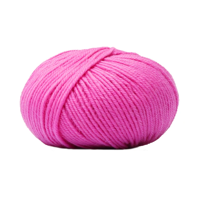 100% medium coarse wool hand-woven scarf sweater wool ball can be customized to different specifications