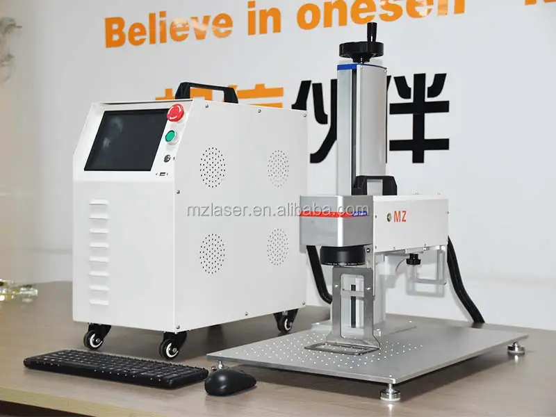 Desktop Rotary Stainless Steel Laser Engraving Machine Metals