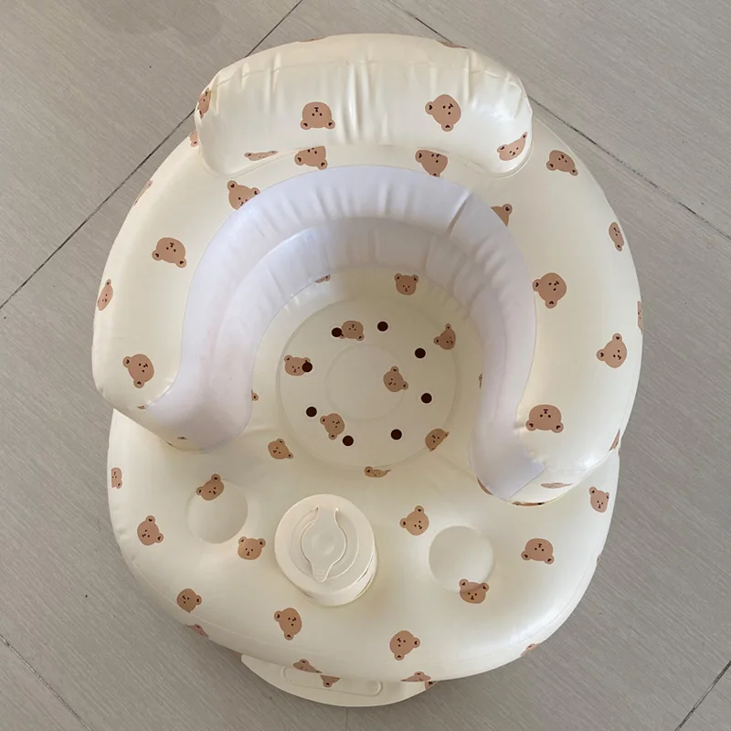 Seat Practice Sitting Inflatable Baby Bath Sofa Air Chair Inflatable Baby Chair