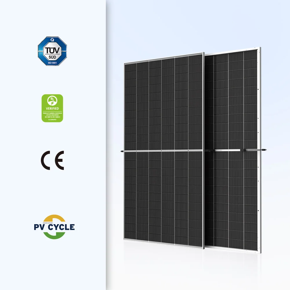 Trina Solar Panel Monocrystalline TOPCon N Type 695w 700w 705w 710w 715w 720w Bifacial Dual Glass Photovoltaic Solar Panel