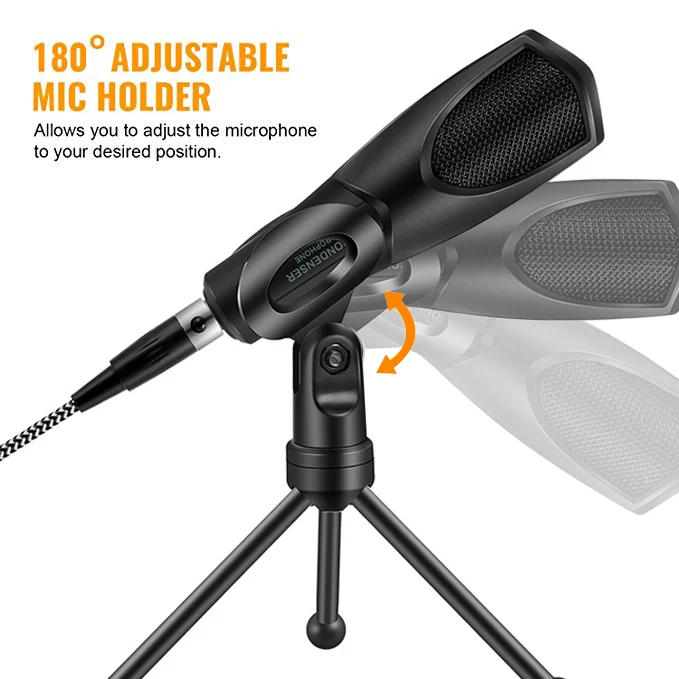 
Q3B Gaming Microphone For PC Vocal Microphone 