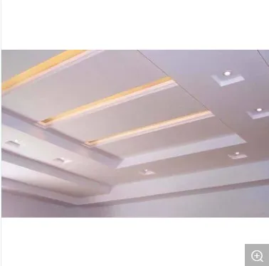 Waterproof PVC Laminated Gypsum Ceiling Tiles/ PVC Gypsum Ceiling Board for Decor