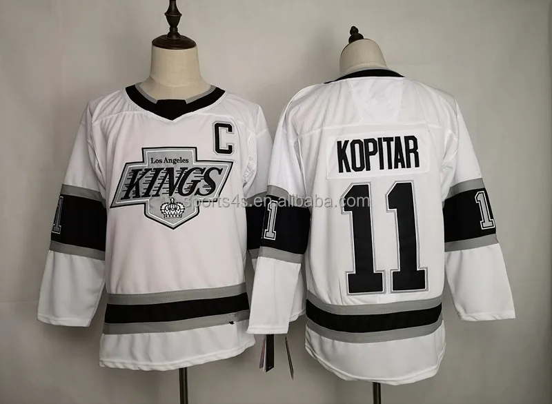 Оптовая продажа дешевая хоккейная команда LA city Kings прошитая 32 быстрая 11 Kopitar 99 Gretzky 8 Doughty майка