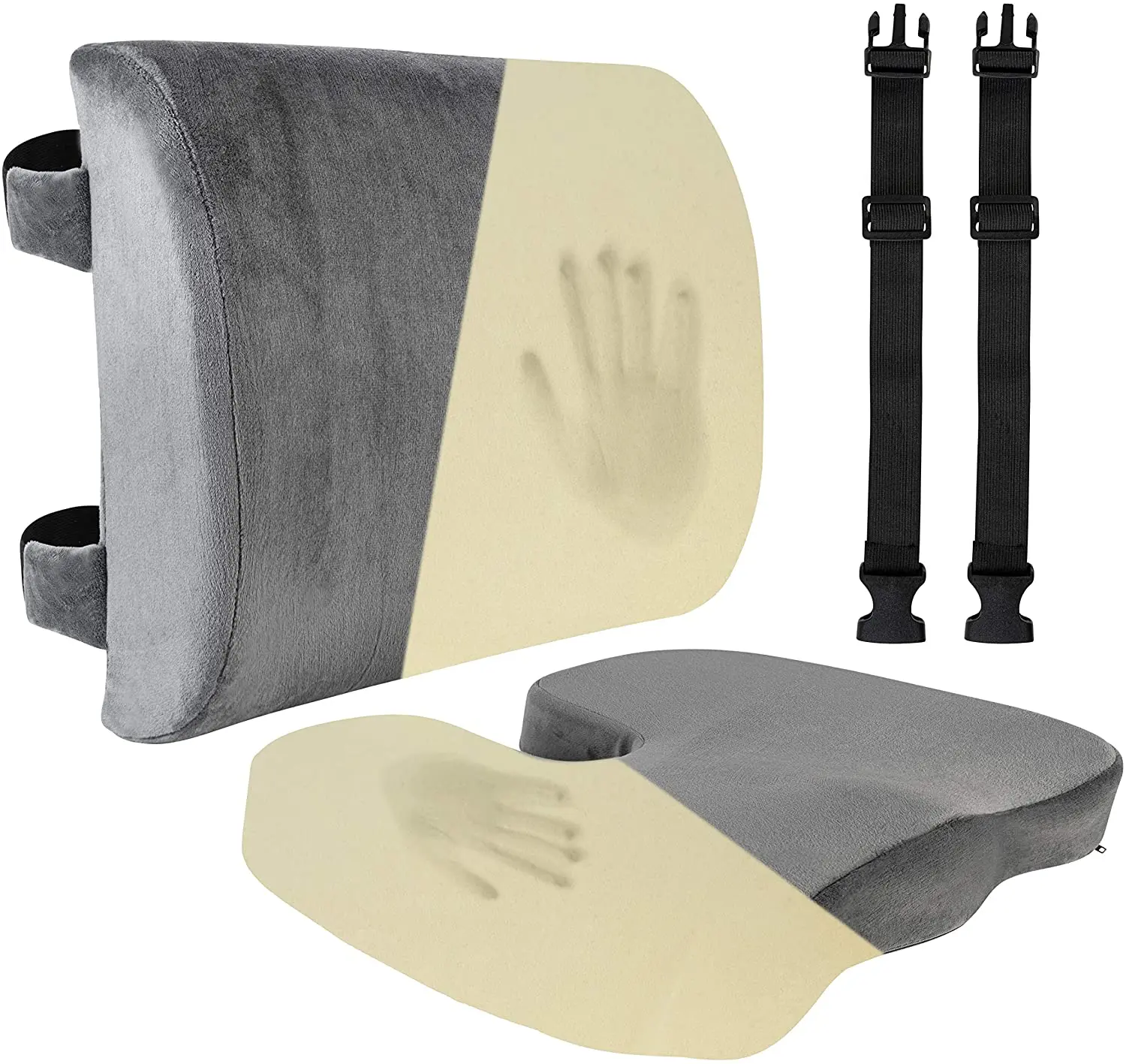 New Memory Foam Car Chair Seat Cushion Custom Gel Outdoor Sofa Meditation Orthopedic Cushion