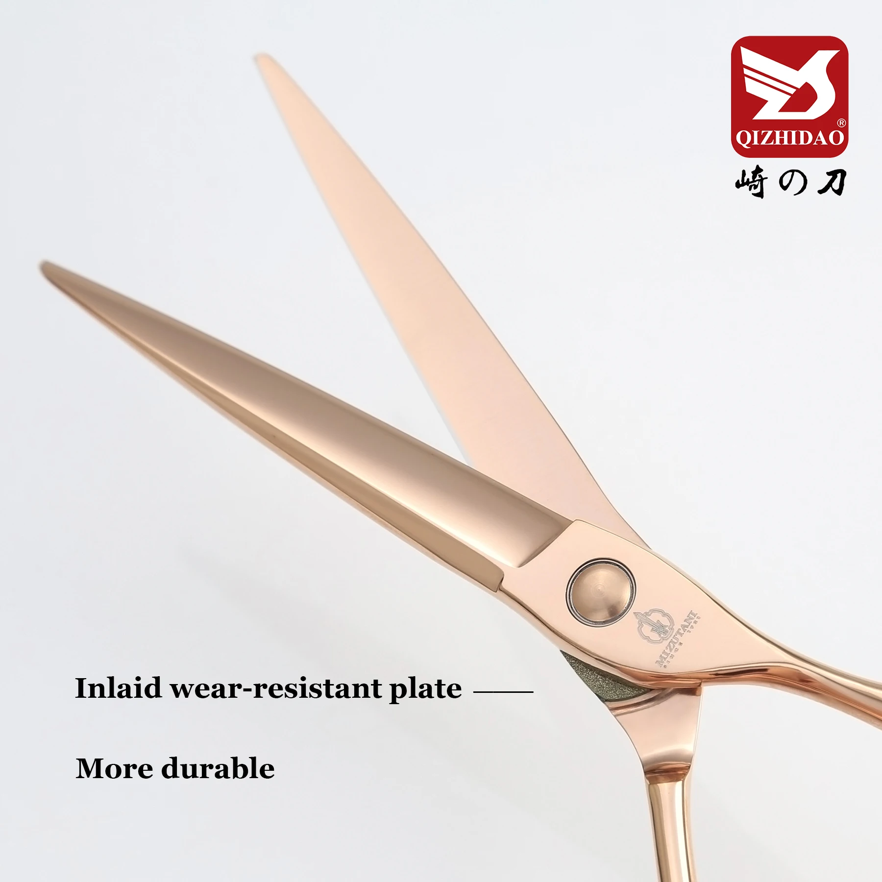Rose Gold Hair Cutting Scissors Japan Mizutani Scissors Hair Shears Professional Hairdresser Barber Scissors