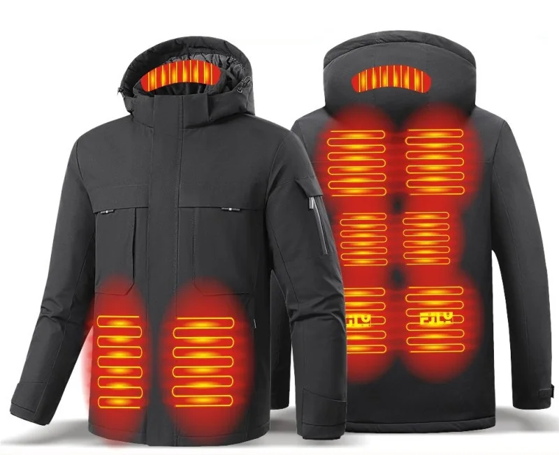 Зимняя водонепроницаемая куртка с подогревом
