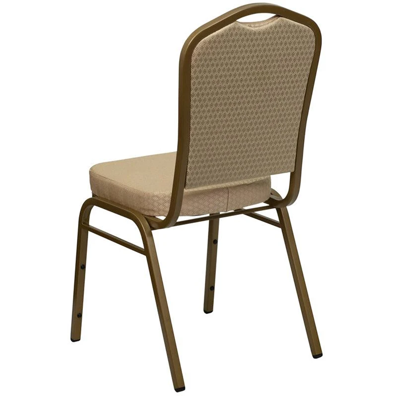 Wholesale cheap king throne chair stackable used hotel chairs hotel furniture rental beige banquet wedding chairs