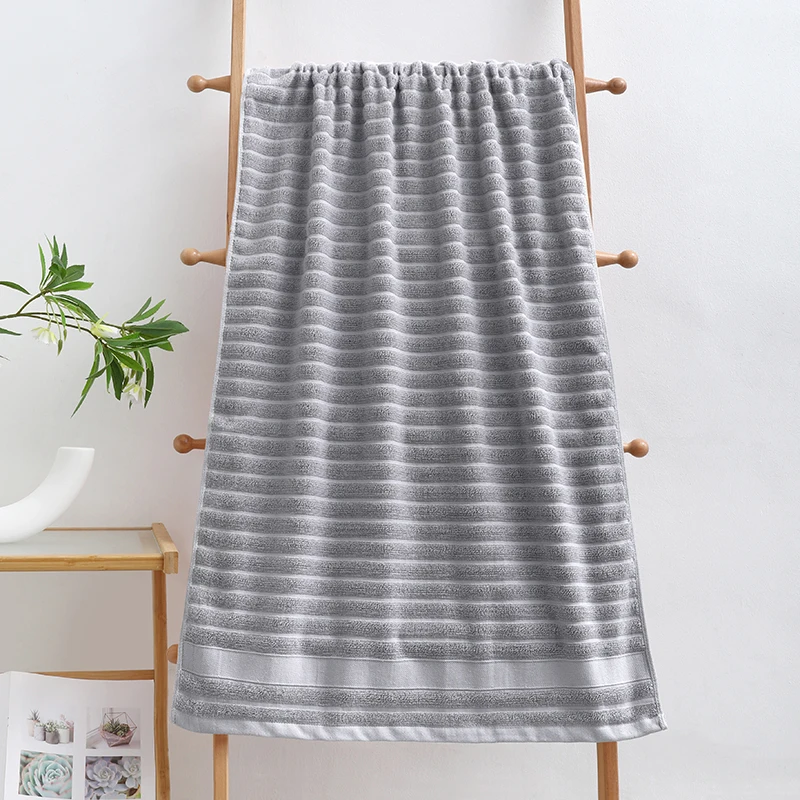 High-End Summer Cotton Bath Towel Quick Drying Absorbent Wrap for the Household for Bath Washcloths