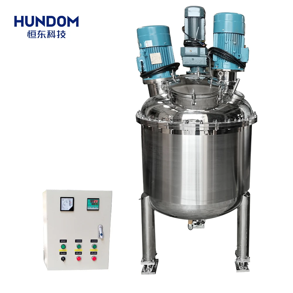 Mixing tank with agitator chemical liquid mixing tank with heater jacket stainless steel mixing tank