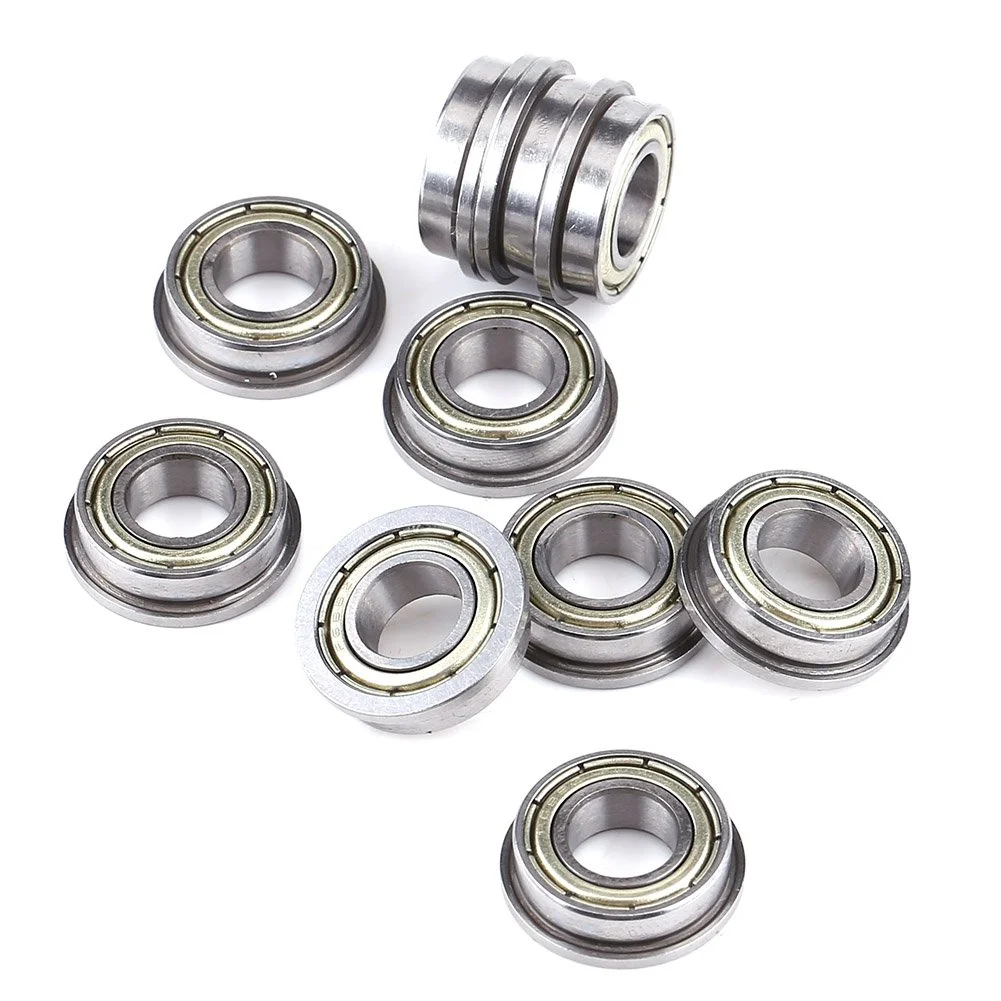 Flange cup type stainless steel bearing SMF128ZZ F687 LF1280 size 8 * 12 * 3.5mm ordinary grade, high-quality grade, motor grade