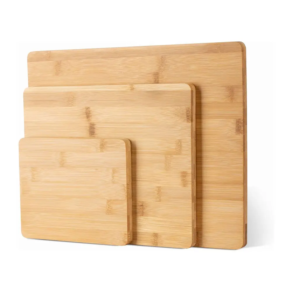 Natural High Quality Personalized Gifts Bamboo  Cutting Board for Kitchen Christmas Day