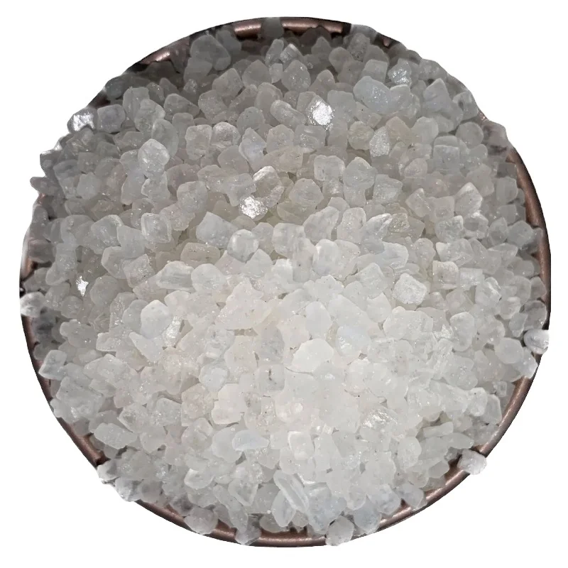 White Crystal Pellet Raw Sea Salt Manufacture 100% Natural Sodium Chloride 98% Min.in industrial grade CAS#7647 14 5 fcl
