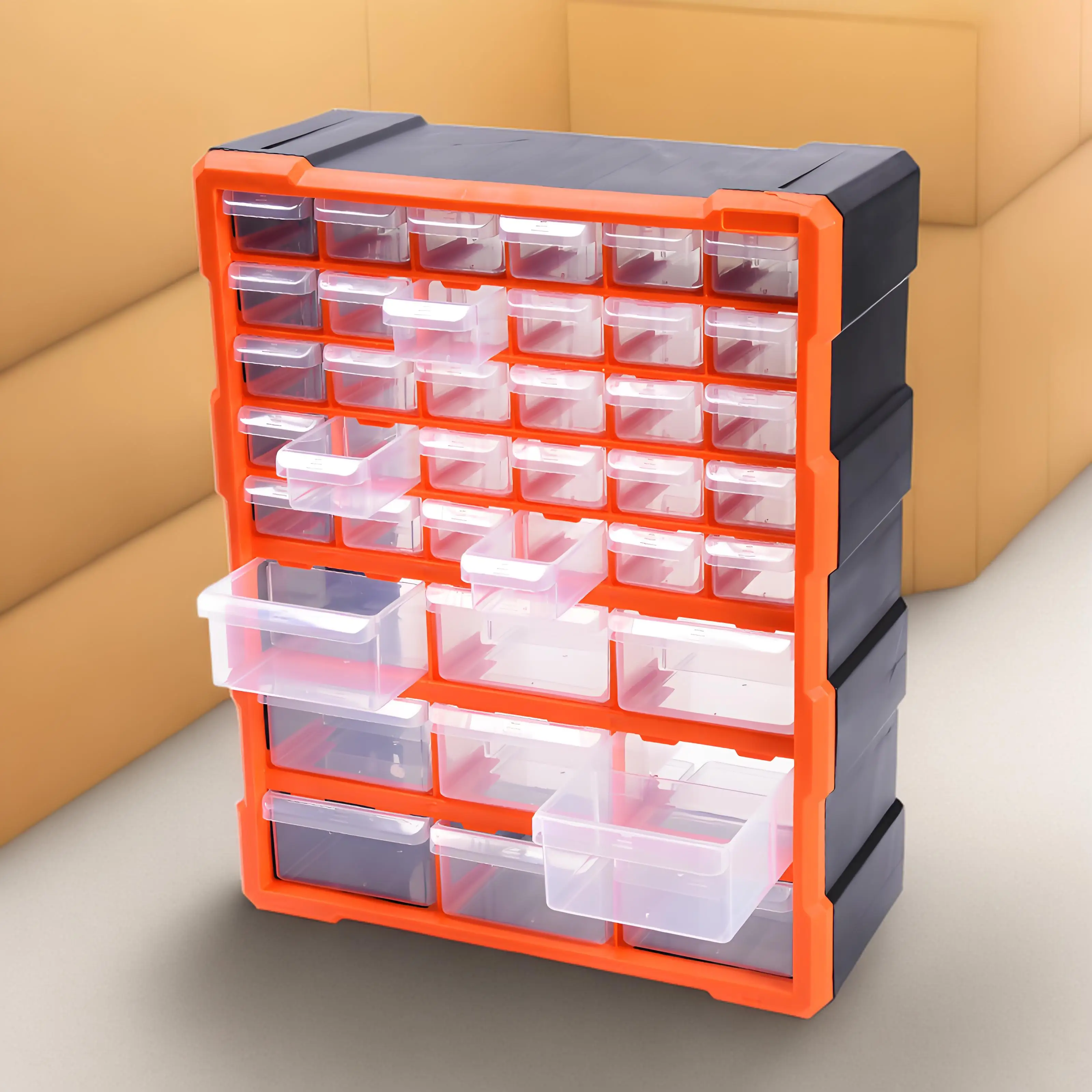 Manufacturer Wholesale 39-Drawer Plastic Storage box - Durable Organizer for tools Sorting and Classification
