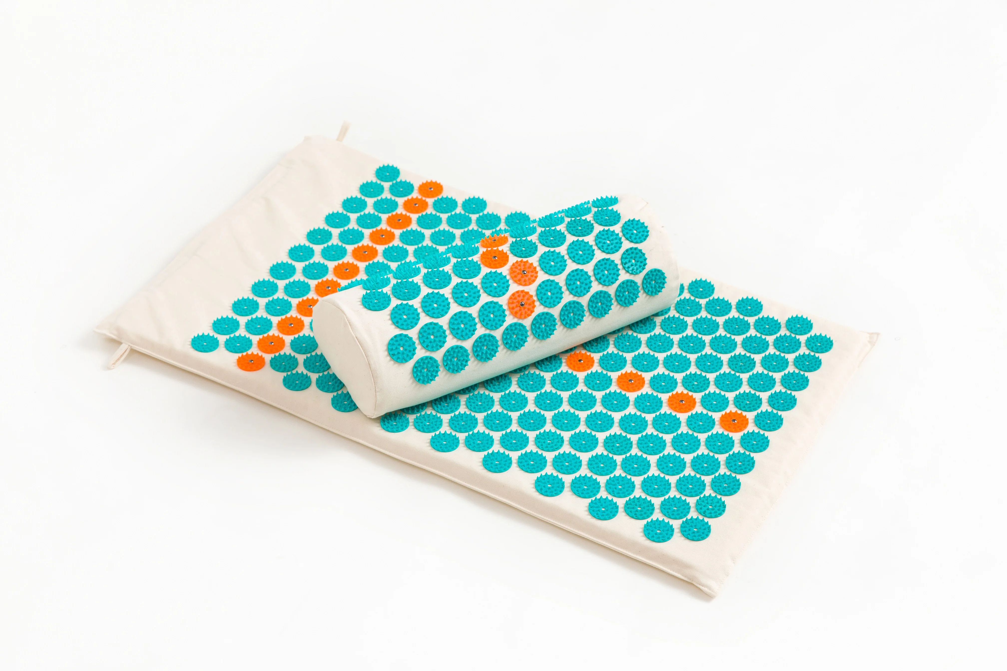 Pain Relief Relieves Stress Yoga Bed Mattress Massage Pillow Set Acupressure Mat Massage Mat