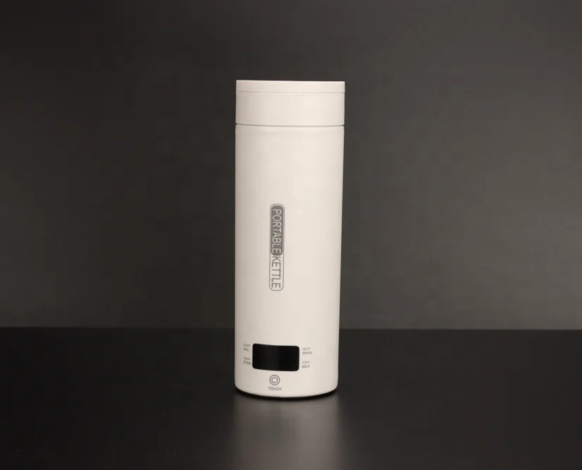 500ml Electric Heating Cup Leakproof Heating Cup 110V 300W Smart Boiling Kettle Portable Water Kettles US Plug for Office Travel