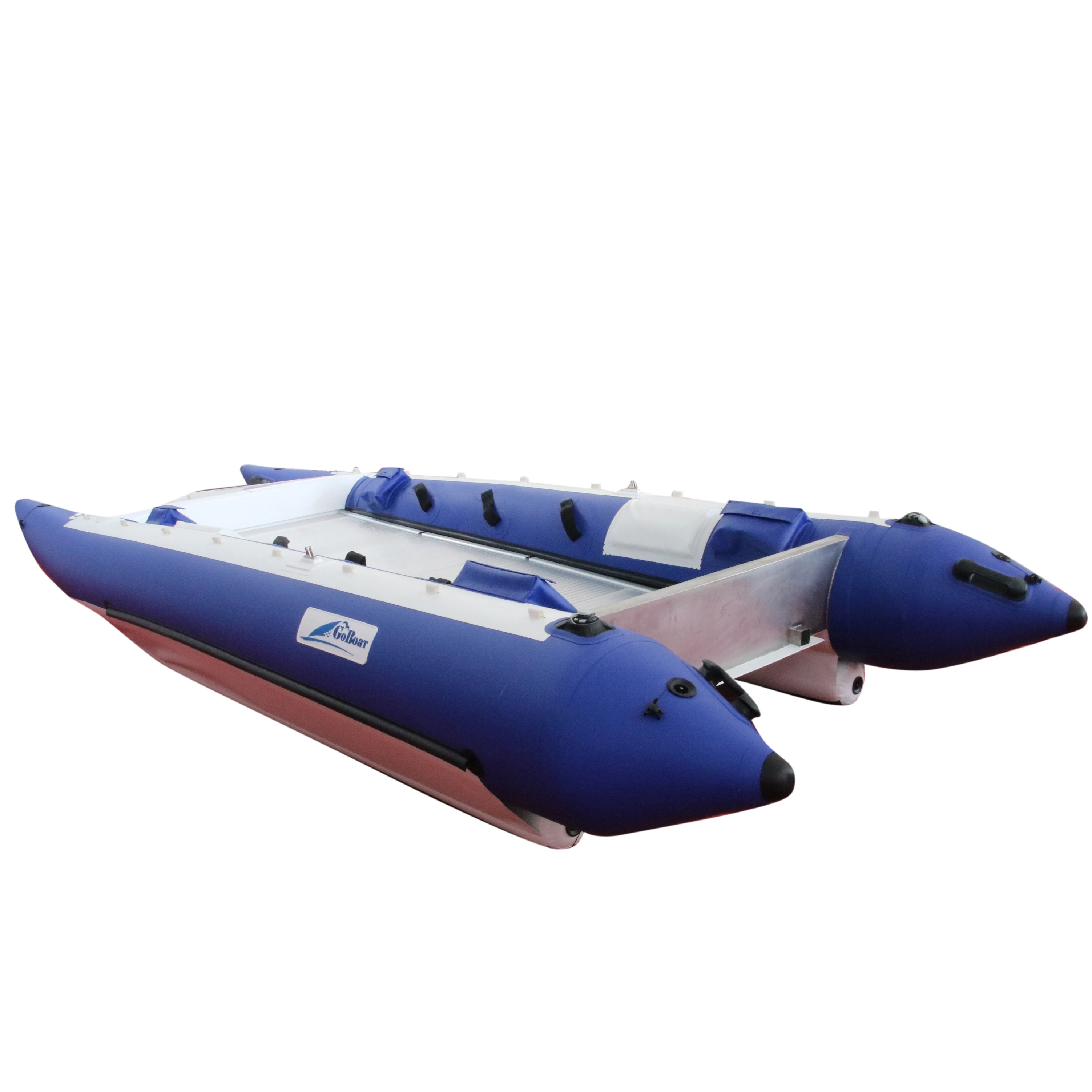 Goethe 14.8ft 450cm GTG450 Sailing Boats Fishing High Speed Boat Poontoon Boats for Hot Sale