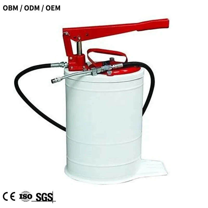 Hand Operated Grease Bucket pump Manual lubrication grease pump High Pressure Manual Grease Bucket Pump