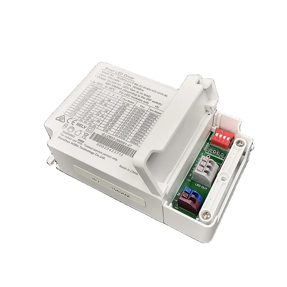 40w zigbee daylight motion sensor smart control cct dimmable led driver