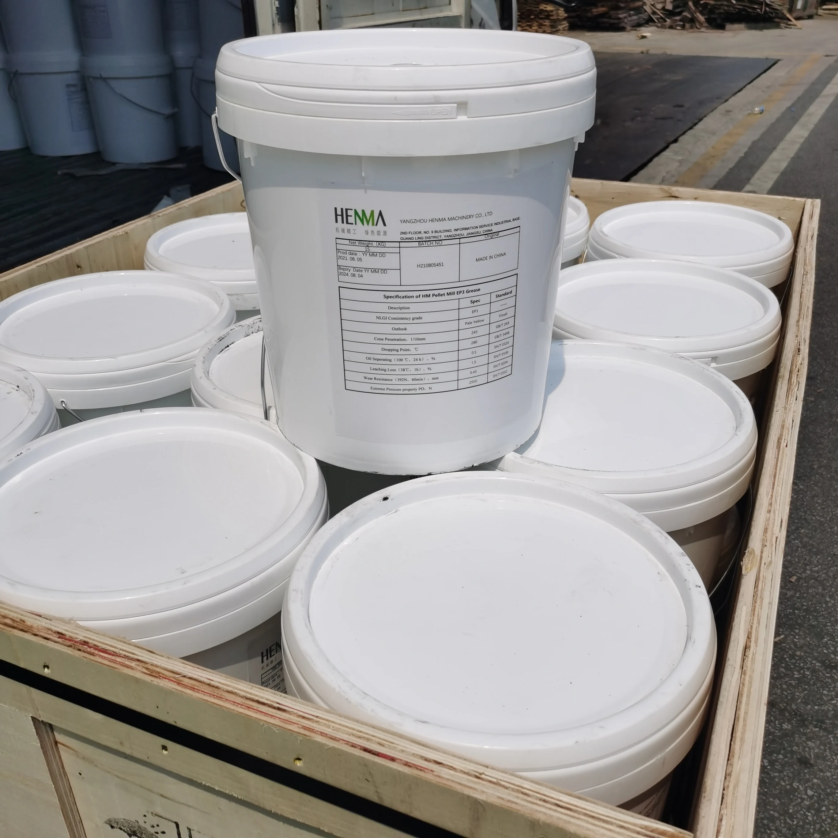 Multi purpose semi solid lubricant grease high viscosity lithium lubricant grease