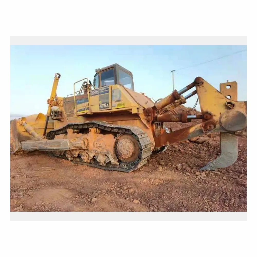 Используется удобный супер бульдозер komatsu D475A-5 бульдозера