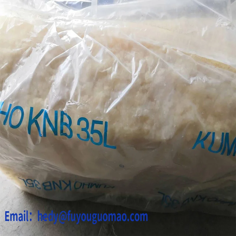 High quality products Nitrile Butadiene Rubber NBR 35L/KNB 35L rubber raw material kunbu