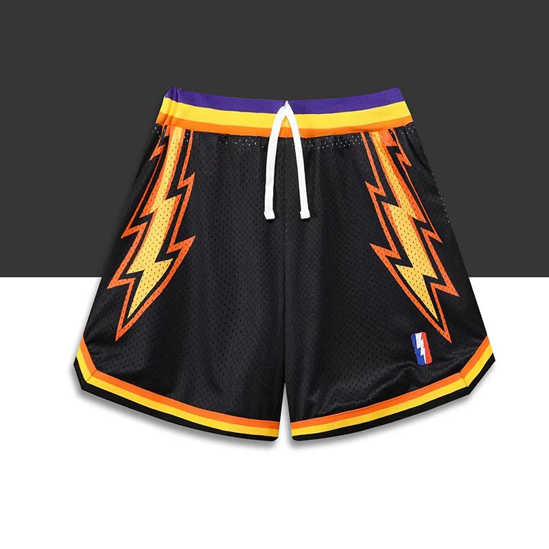 Basketball pants Running fitness training sweatpants breathable hip hop street casual shorts loose