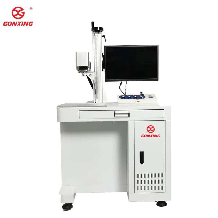 GXLASER 20 Вт/30 Вт/50 Вт настольная Золотая Серебряная Ювелирная лазерная гравировальная машина печатная волоконно-лазерная маркировочная