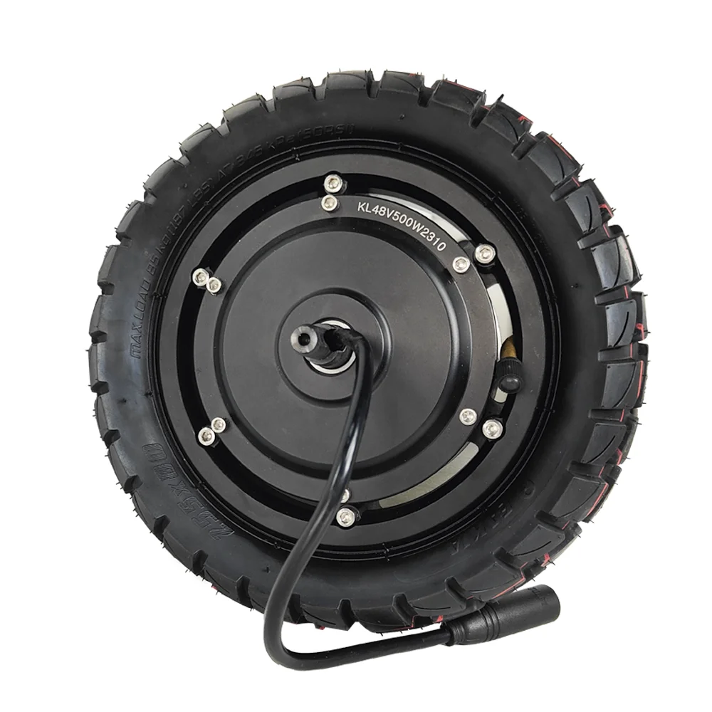 10-Inch Electric Scooter and Bicycle Brushless Hub Motor Kit with 36V 48V 500W-1000W Including Brake Part