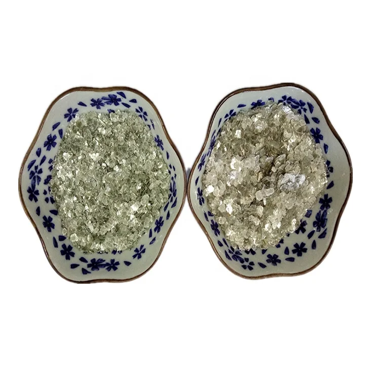 Наполнитель для наружных стен, цветной слюдяной чешуйки, Размер 3-5 мм