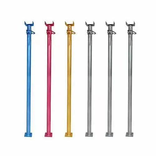 Adjustable Steel Scaffolding Ladder Prop Sleeve Galvanized Metal Adult Shoring Props Construction Concrete Supports Screw Jack