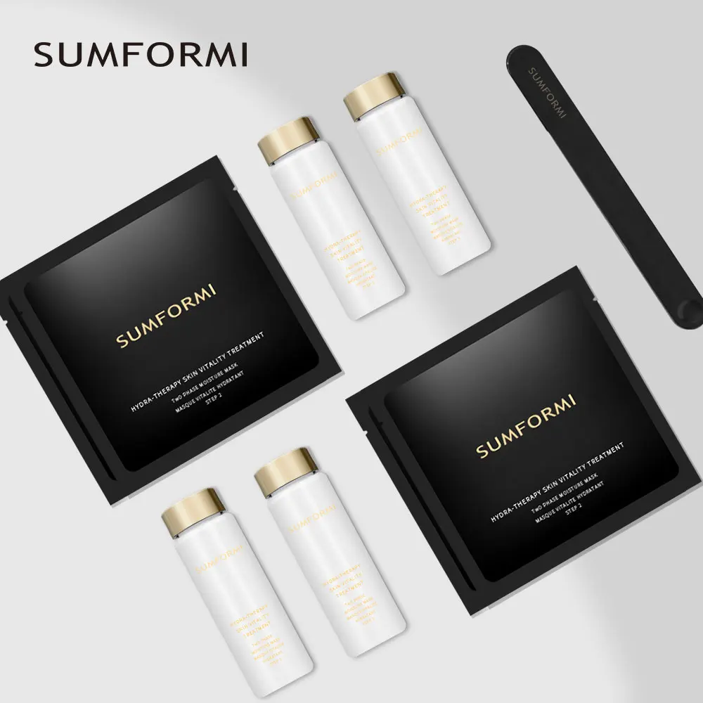 Sumformi Wholesale Facial Mask Powder Oxygen Cosmetic Whiten Collagen Essence Clay Jelly for Face & Body Inspired Volcanic Soil