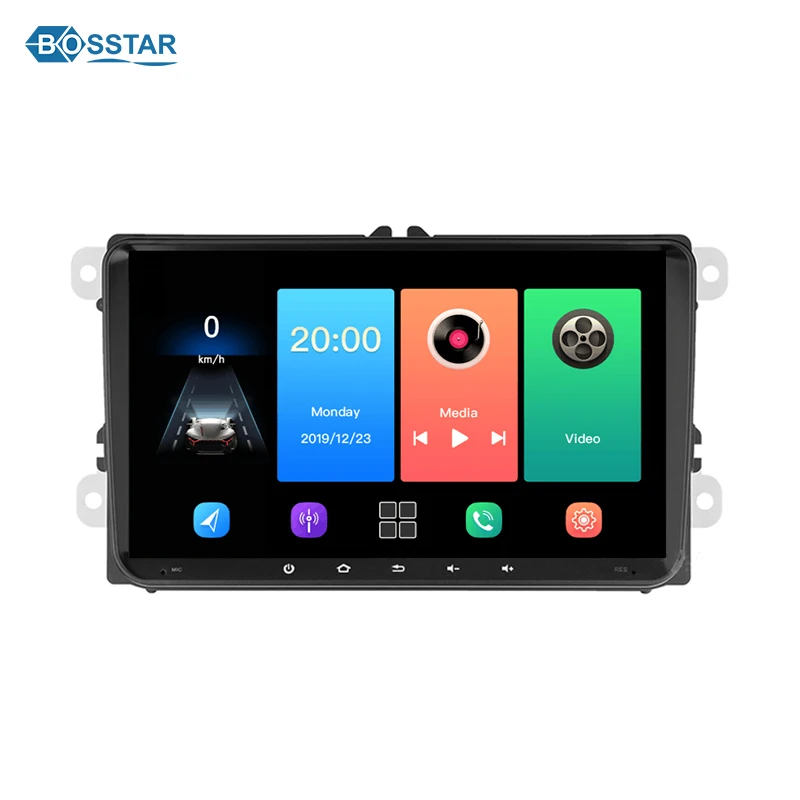 Android Radio For VW Golf Polo Tiguan Passat Jetta Touran 2 Din Autoradio Car Multimedia DVD Player