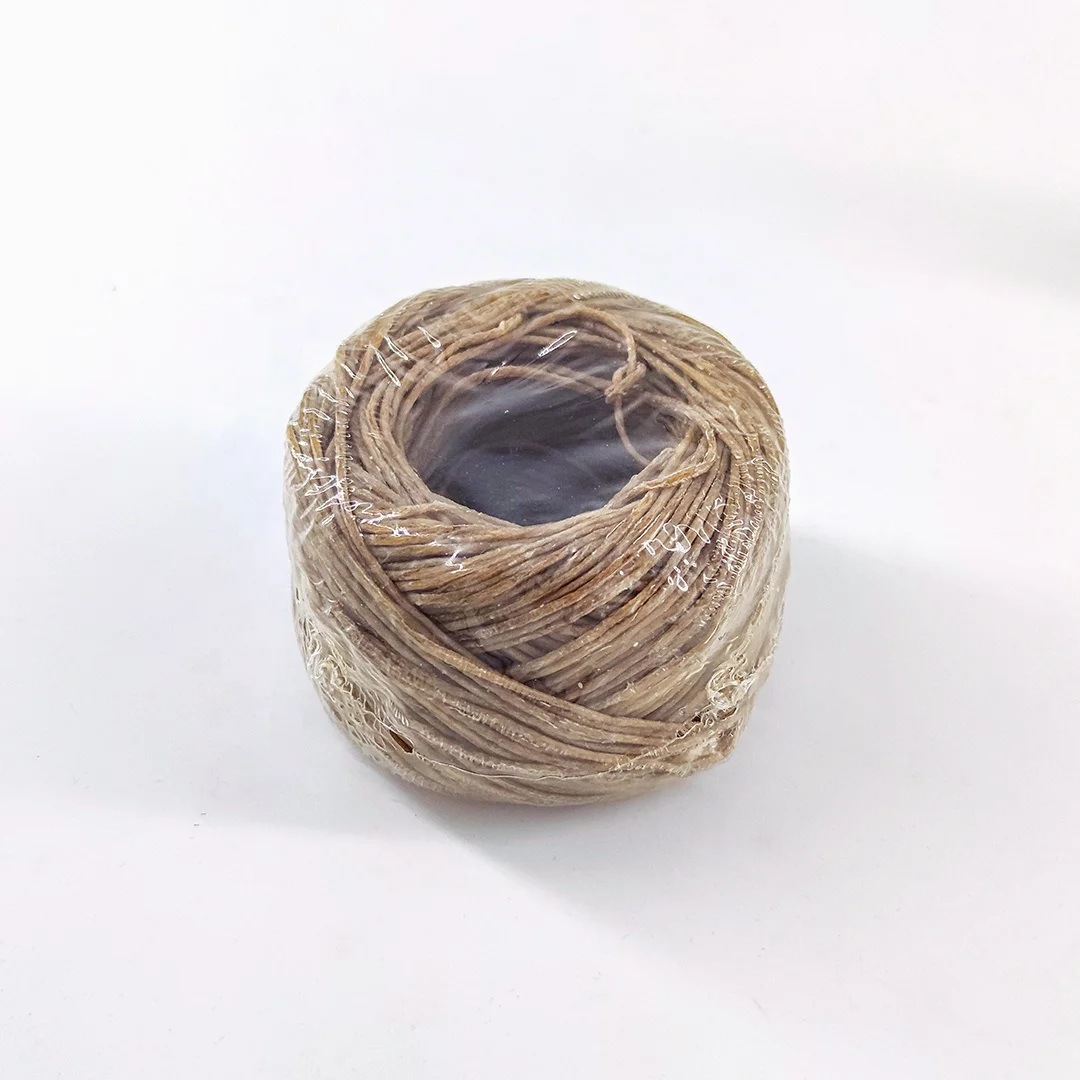 Amazon Hot Sale Hemp Wick 100% Natural Organic 1mm 200ft Cord Strings One Roll Pack
