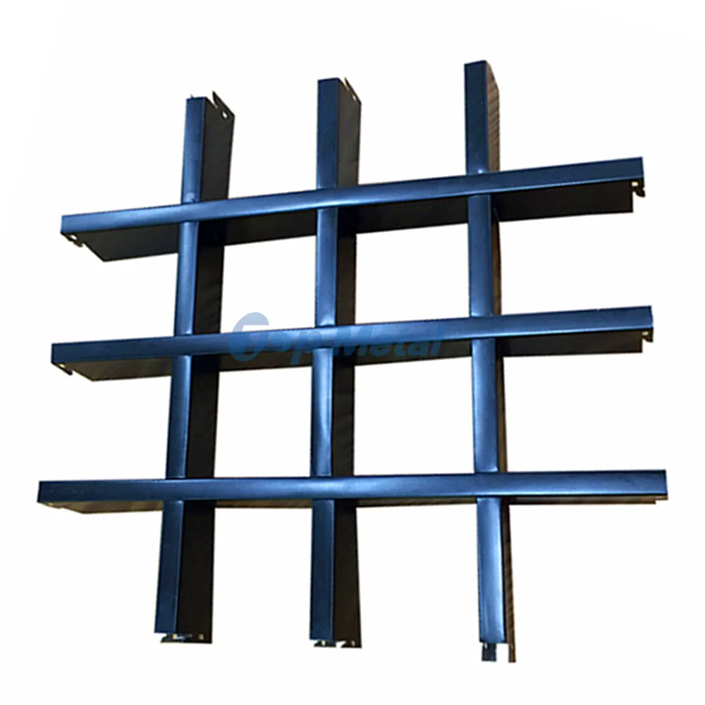 Open Cell Ceiling Aluminum Suspended False Ceiling Panels