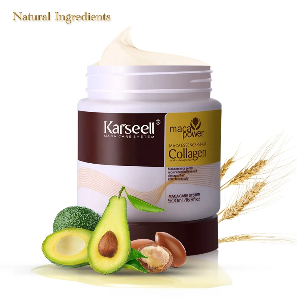 Karseell Best Seller OEM/ODM Maca Power Collagen Hair Treatment For Hair Daily Care