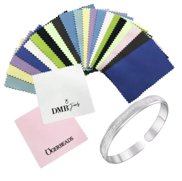 Салфетка для чистки ювелирных изделий, тряпка для чистки колец, серебряных и золотых ювелирных изделий