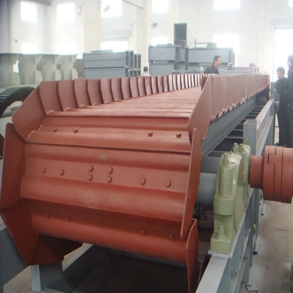 High Quality Steel Belt Heavy Chain Conveyor Apron Feeder For Cement Clinker