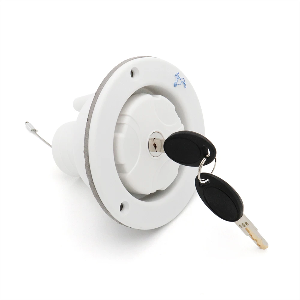 caravan water system filler Campervan Stabilized Plastic Water Inlet Lock with RV Trailer motorhome water system filler
