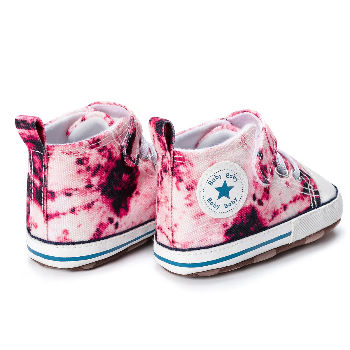 2024 Hotselling printing canvas baby shoes boys girls newborn infant casual baby toddler shoes