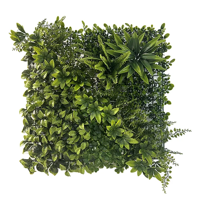 High Quality Indoor Artificial Grass Wall Green Garden Decoration Plastic Hanging for Christmas Graduation New Year