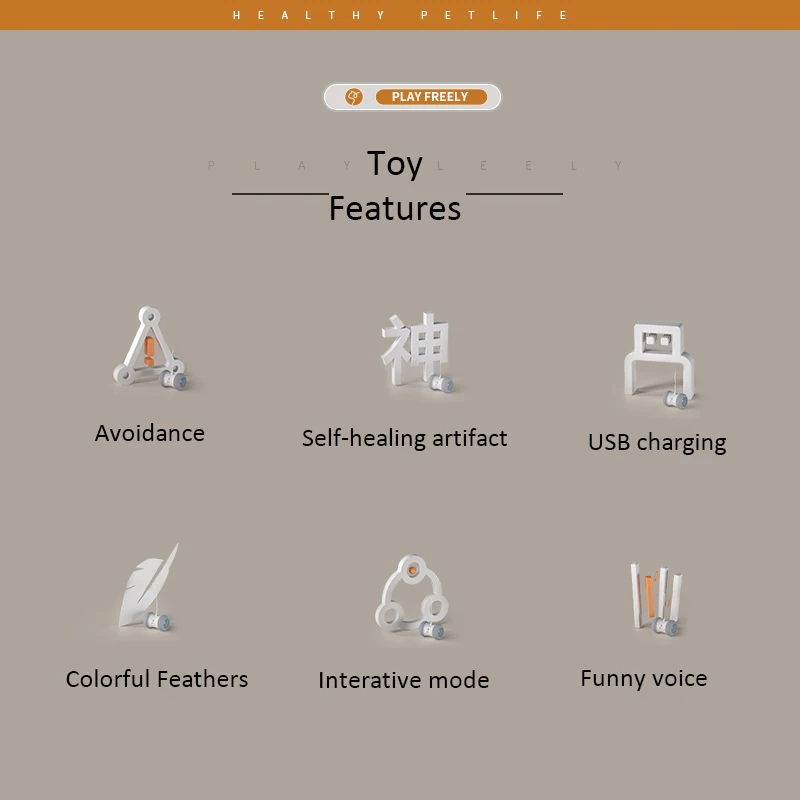 Interactive Toy For Dogs Cats Usb Recharge Cat Feather Teasing Toy Smart Remote Car Smart Pet Toy